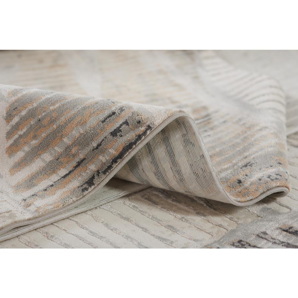 Contemporary Rectangle Area Rug, Grey, 1'10" X 2'10"