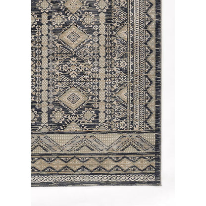 Southwestern Rectangle Area Rug, Charcoal, 1'10" X 2'10"