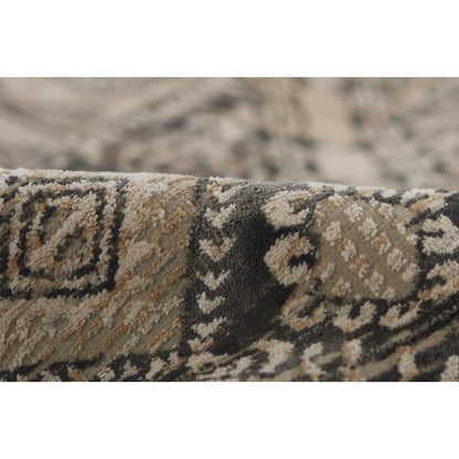 Southwestern Rectangle Area Rug, Charcoal, 1'10" X 2'10"