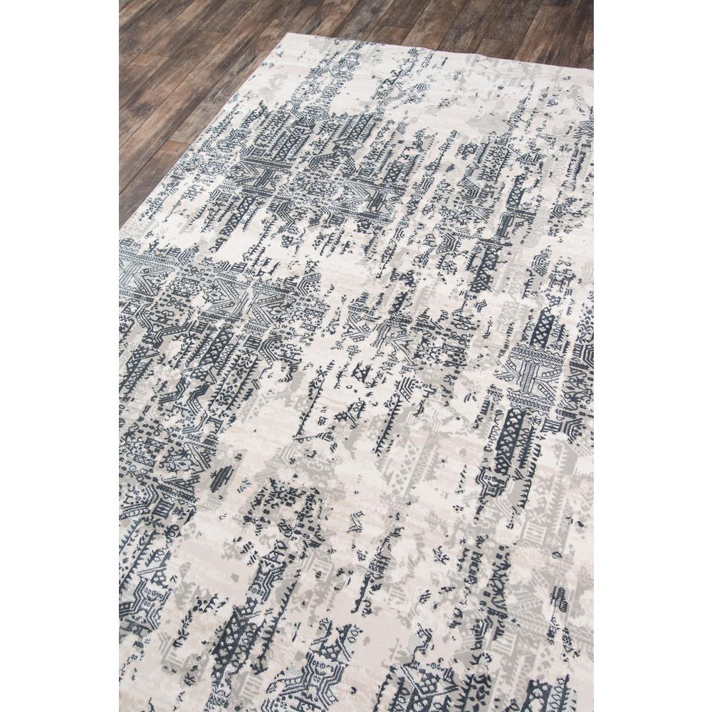 Traditional Rectangle Area Rug, Grey, 1'10" x 2'10"