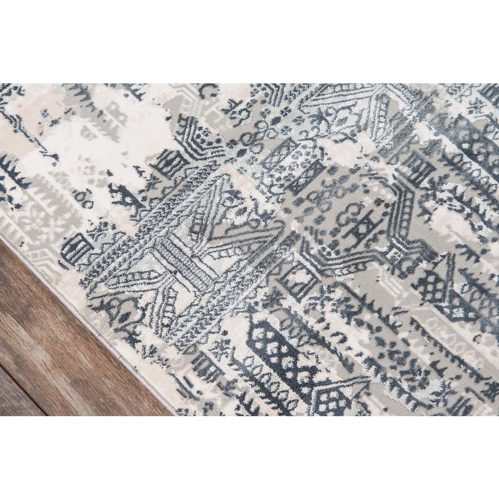 Traditional Rectangle Area Rug, Grey, 1'10" x 2'10"