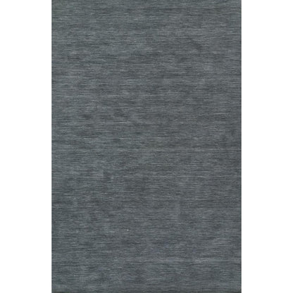Contemporary Runner Area Rug, Blue, 2'3" X 8' Runner