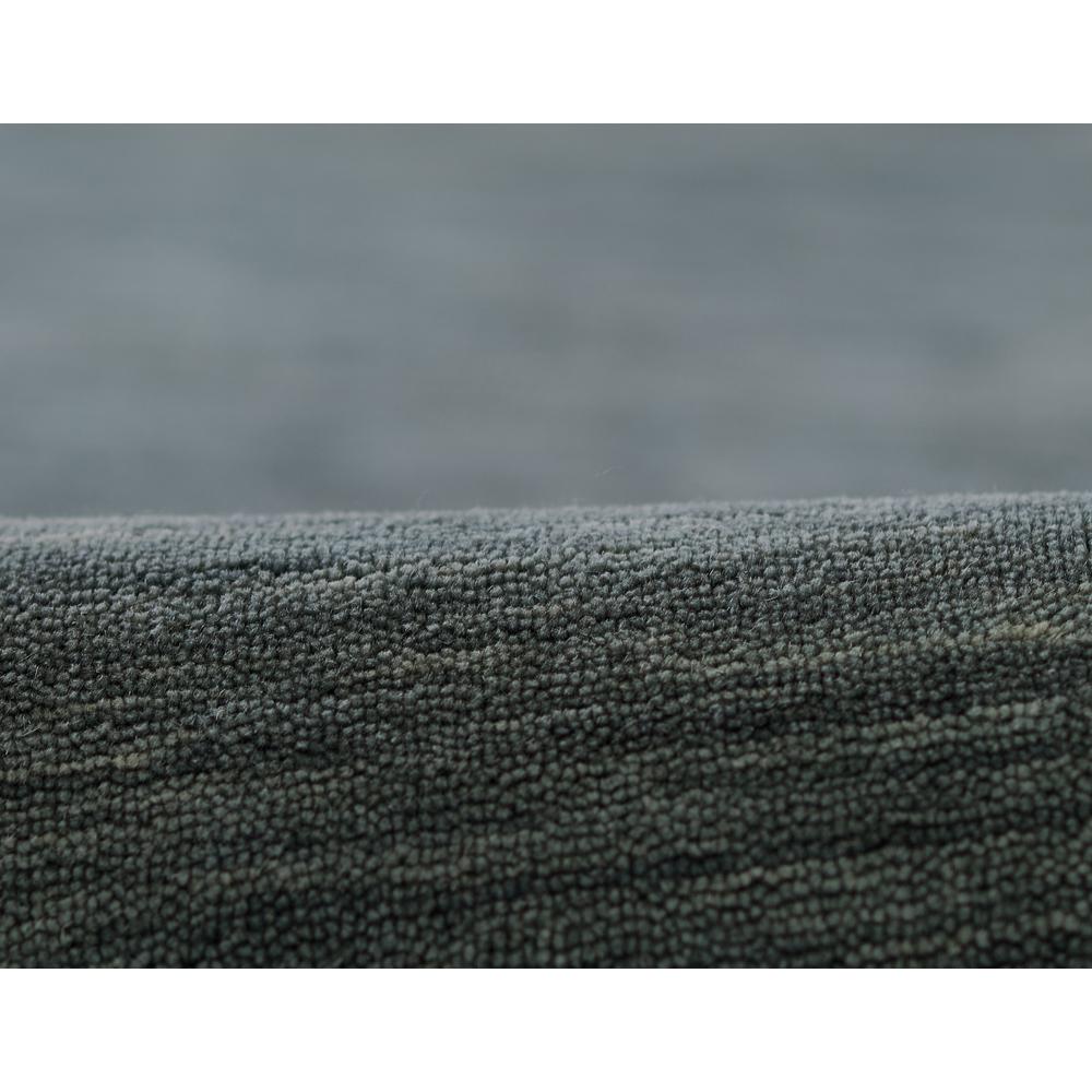 Contemporary Runner Area Rug, Blue, 2'3" X 8' Runner