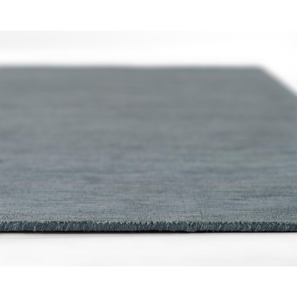 Contemporary Runner Area Rug, Blue, 2'3" X 8' Runner