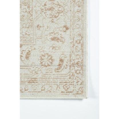 Traditional Rectangle Area Rug, Brown, 2' X 3'