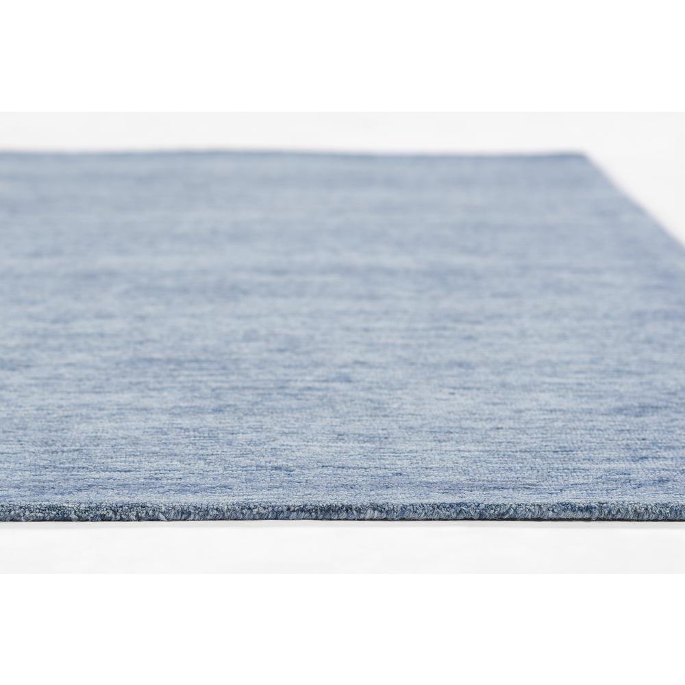 Contemporary Rectangle Area Rug, Denim, 9' X 12'