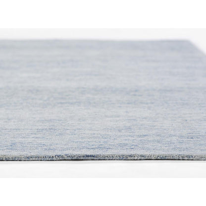 Contemporary Rectangle Area Rug, Light Blue, 9' X 12'
