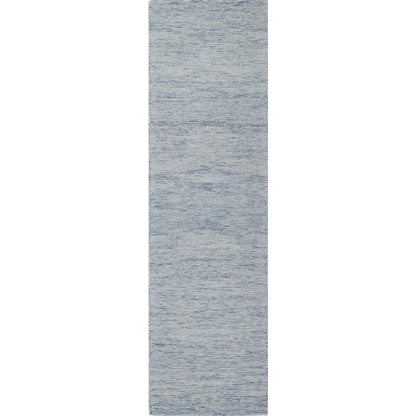 Contemporary Rectangle Area Rug, Light Blue, 9' X 12'