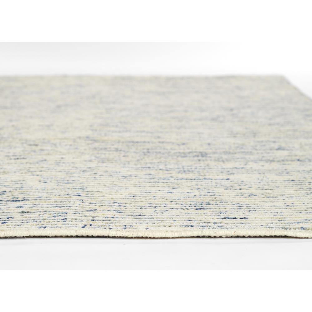 Contemporary Rectangle Area Rug, Blue, 2' X 3'
