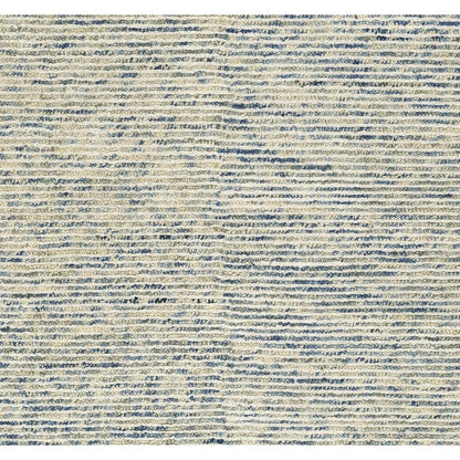 Contemporary Rectangle Area Rug, Blue, 2' X 3'