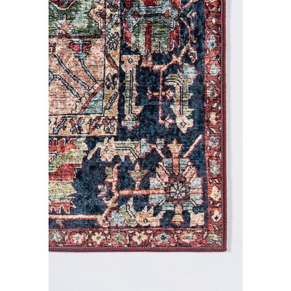 Traditional Rectangle Area Rug, Multi, 8' X 10'
