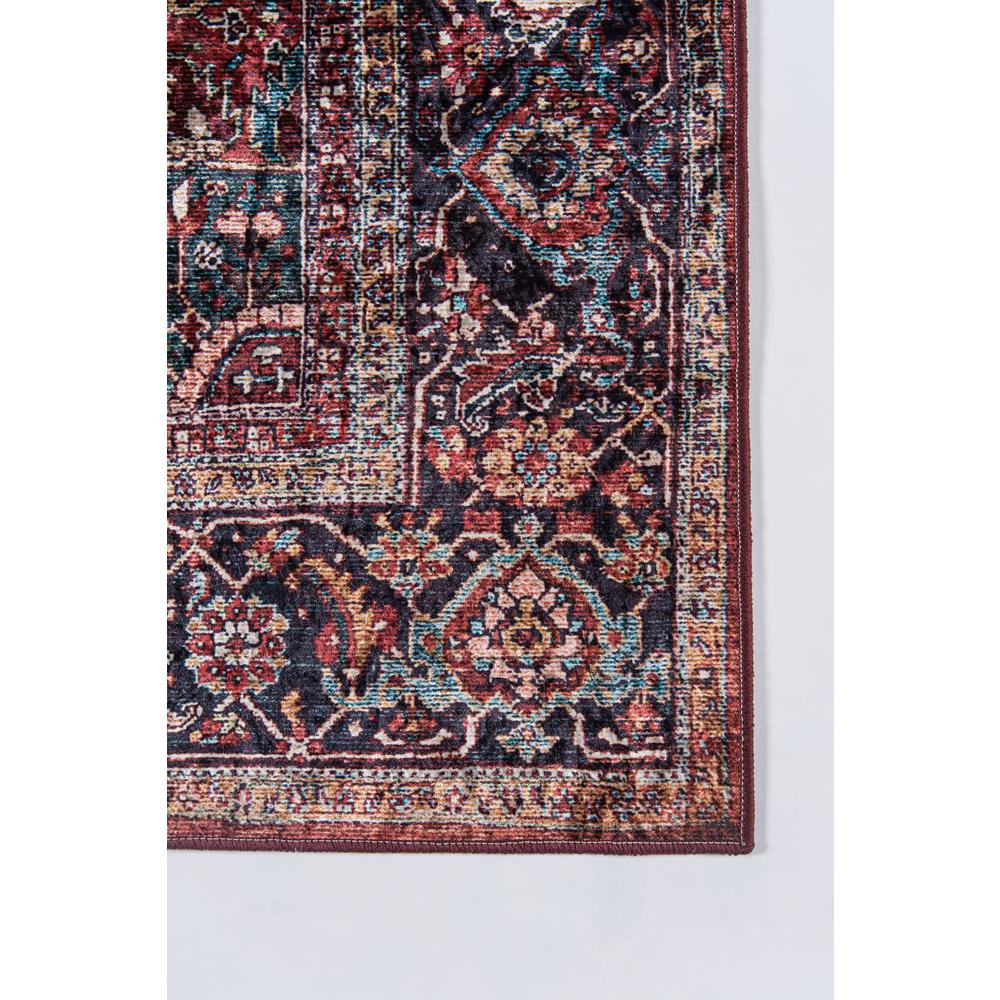 Traditional Rectangle Area Rug, Burgundy, 8' X 10'