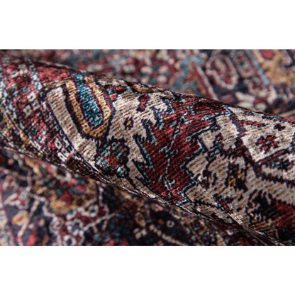 Traditional Rectangle Area Rug, Burgundy, 8' X 10'