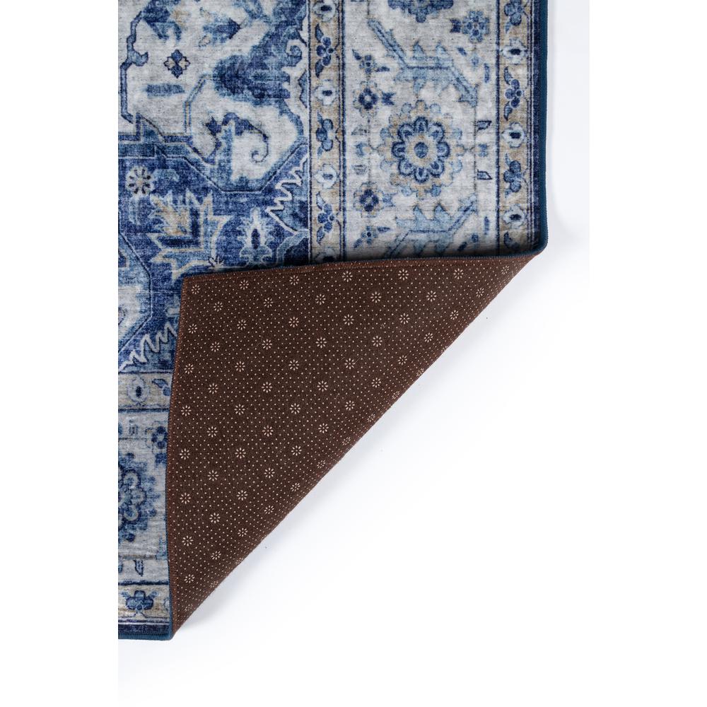 Traditional Rectangle Area Rug, Blue, 8' X 10'