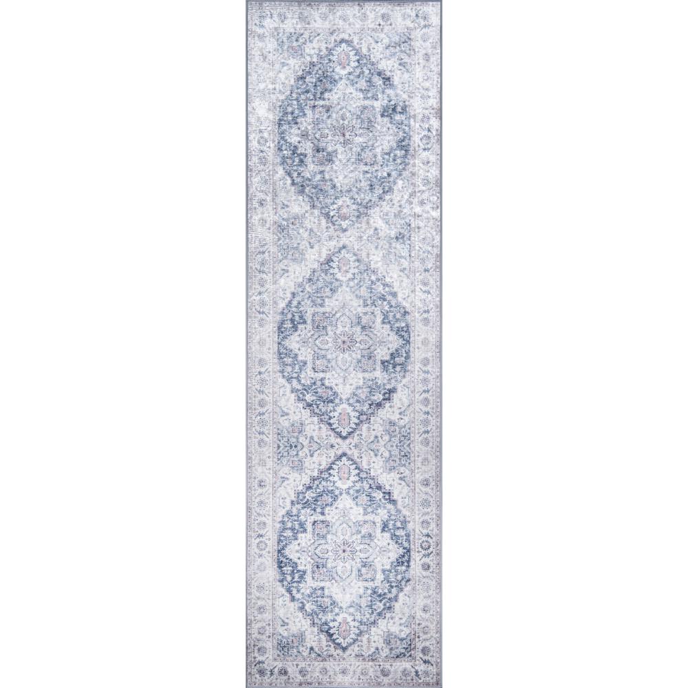 Traditional Rectangle Area Rug, Grey, 8' X 10'