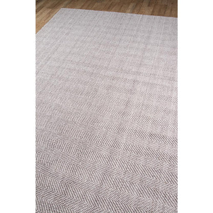 Contemporary Rectangle Area Rug, Brown, 2' X 3'