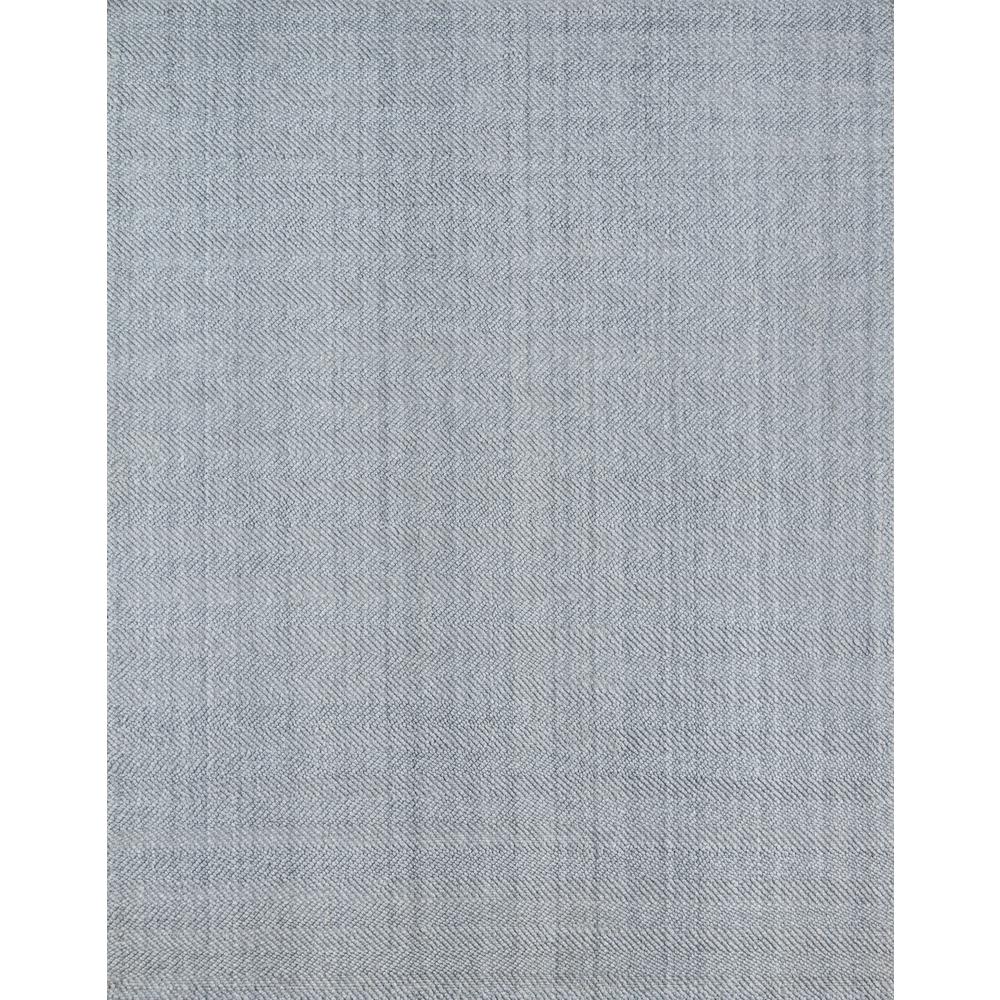 Contemporary Rectangle Area Rug, Grey, 2' X 3'