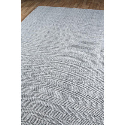 Contemporary Rectangle Area Rug, Grey, 2' X 3'