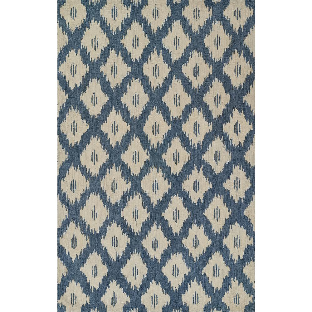 Transitional Rectangle Area Rug, Slate, 2' X 3'