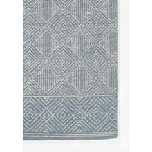 Contemporary Rectangle Area Rug, Blue, 2' X 3'