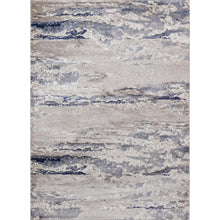Contemporary Rectangle Area Rug, Blue, 2' X 3'