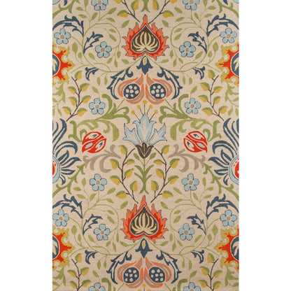 Casual Rectangle Area Rug, Multi, 2' X 3'