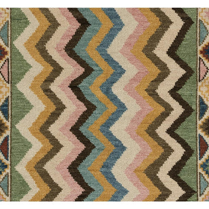Traditional Rectangle Area Rug, Multi, 2' X 3'