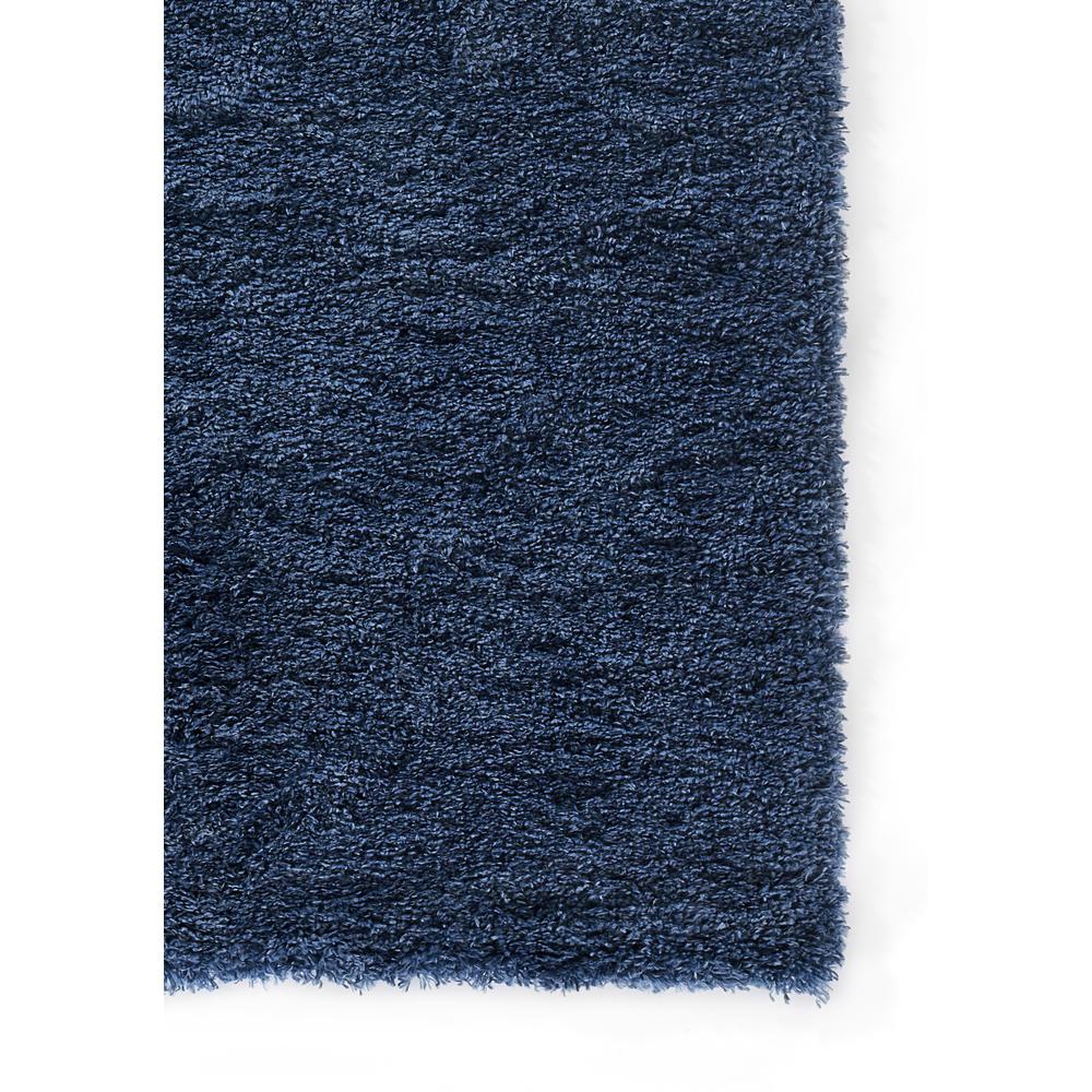 Contemporary Rectangle Area Rug, Denim, 5'3" X 7'