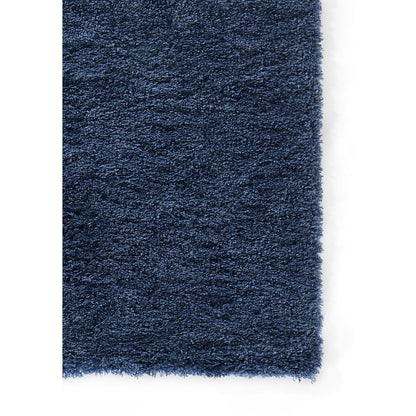Contemporary Rectangle Area Rug, Denim, 5'3" X 7'