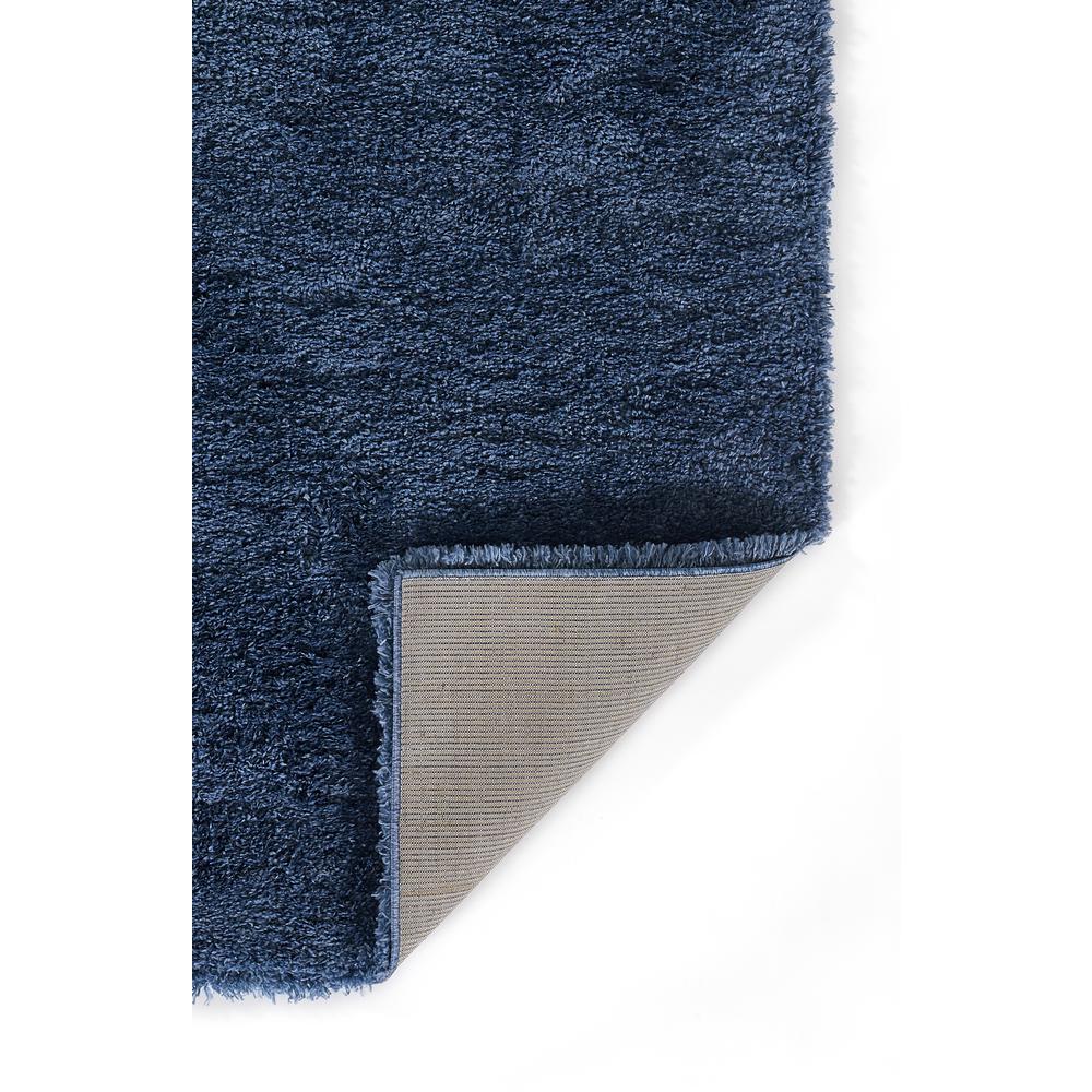 Contemporary Rectangle Area Rug, Denim, 5'3" X 7'