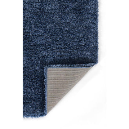 Contemporary Rectangle Area Rug, Denim, 5'3" X 7'
