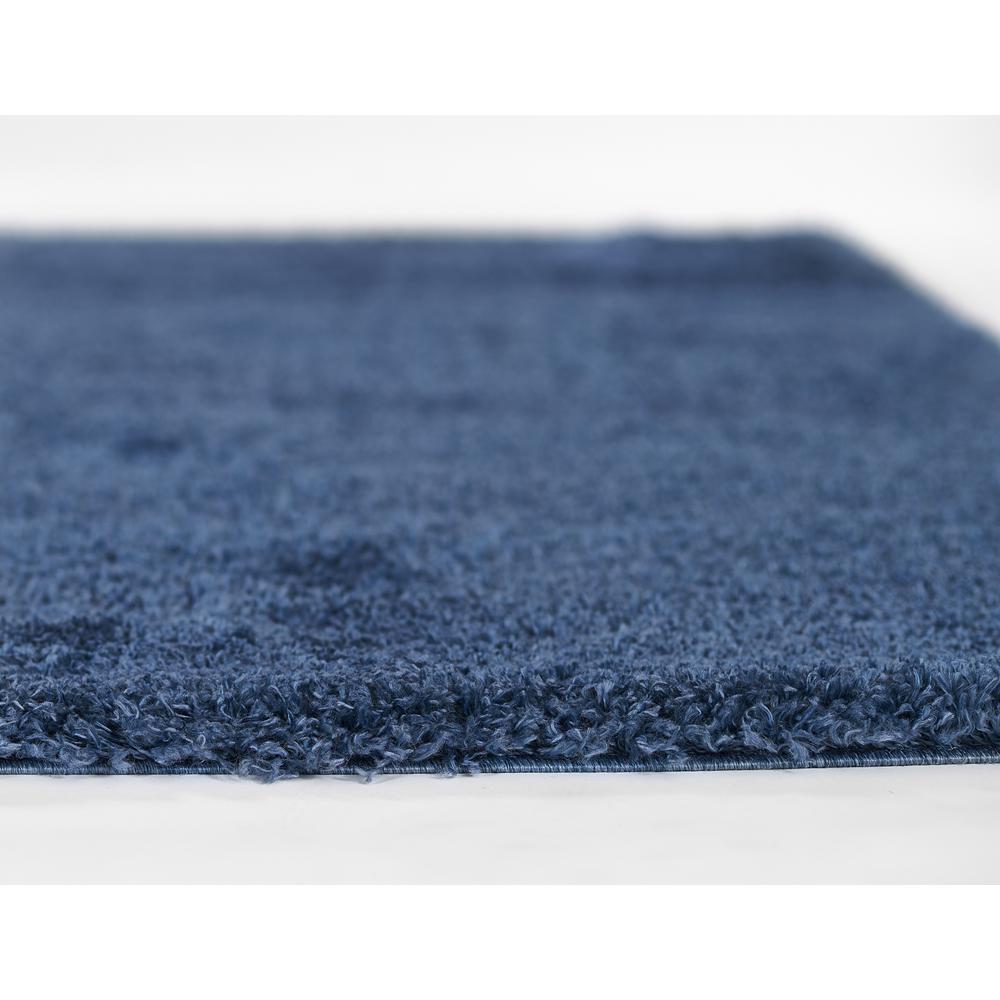 Contemporary Rectangle Area Rug, Denim, 5'3" X 7'