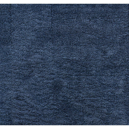 Contemporary Rectangle Area Rug, Denim, 5'3" X 7'