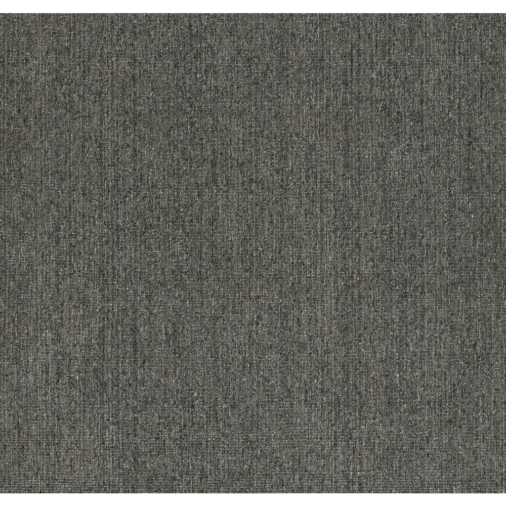 Contemporary Runner Area Rug, Charcoal, 2'3" X 8' Runner
