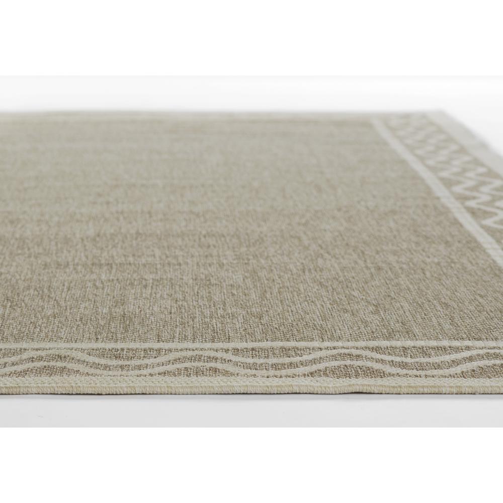 Contemporary Rectangle Area Rug, Grey, 2' X 3'