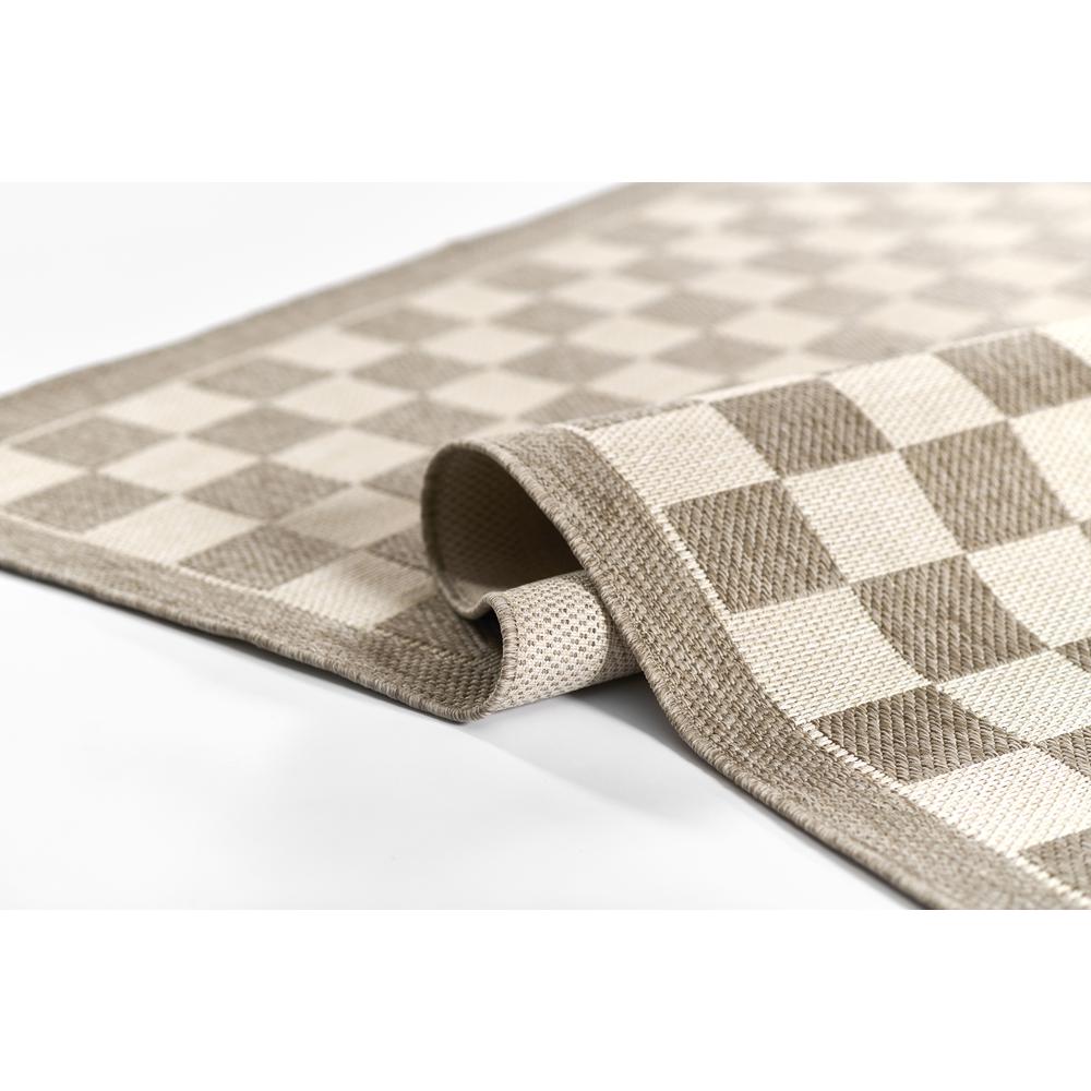 Contemporary Rectangle Area Rug, Grey, 2' X 3'