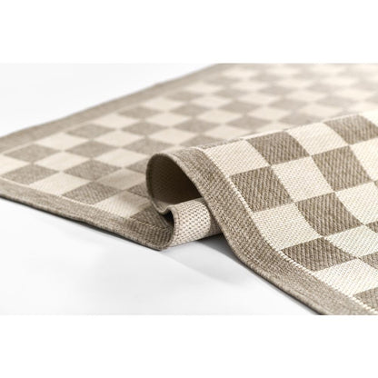 Contemporary Rectangle Area Rug, Grey, 2' X 3'