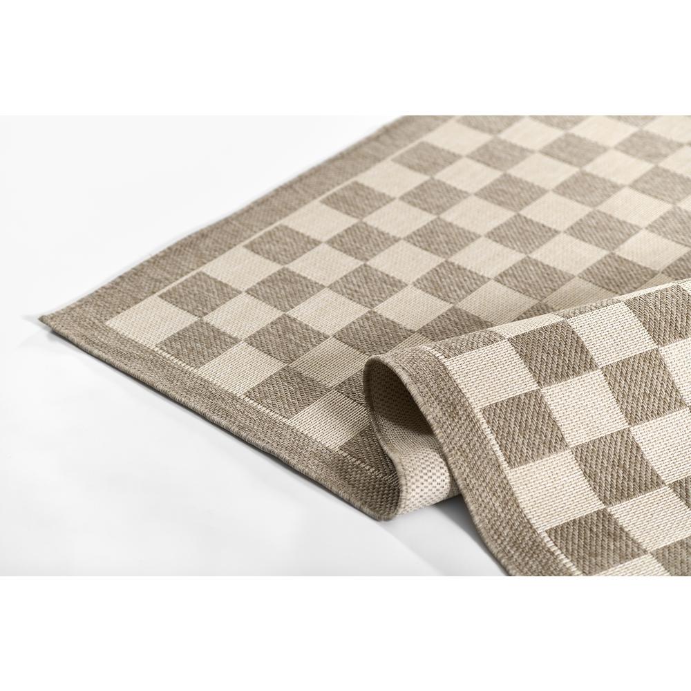Contemporary Rectangle Area Rug, Grey, 2' X 3'