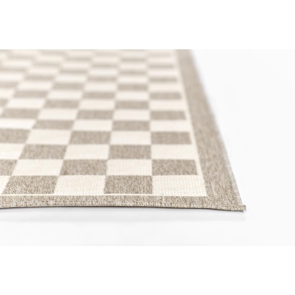 Contemporary Rectangle Area Rug, Grey, 2' X 3'