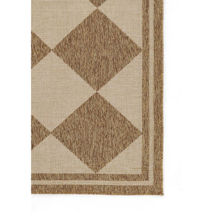 Contemporary Rectangle Area Rug, Natural, 2' X 3'