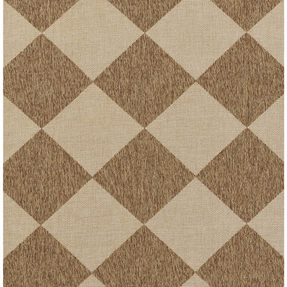 Contemporary Rectangle Area Rug, Natural, 2' X 3'