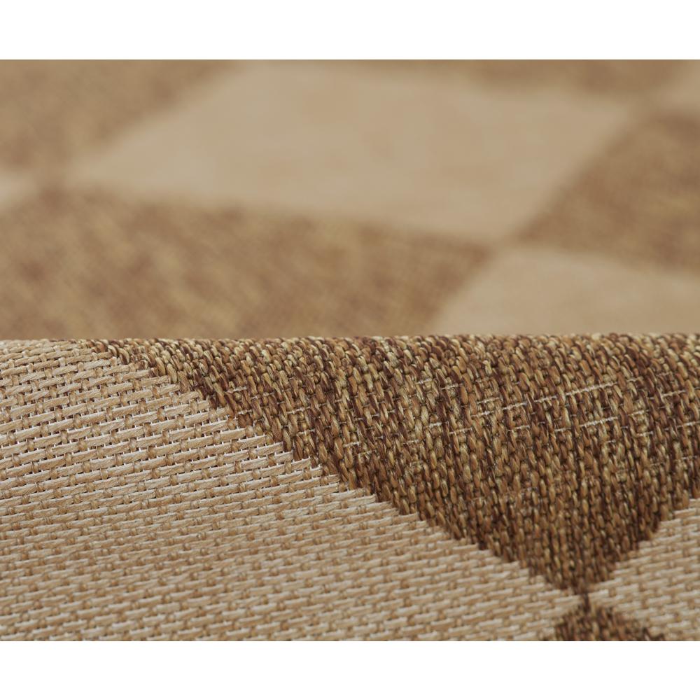 Contemporary Rectangle Area Rug, Natural, 2' X 3'