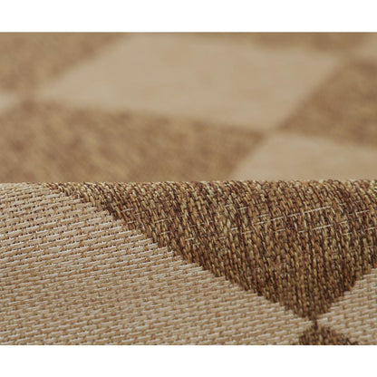 Contemporary Rectangle Area Rug, Natural, 2' X 3'