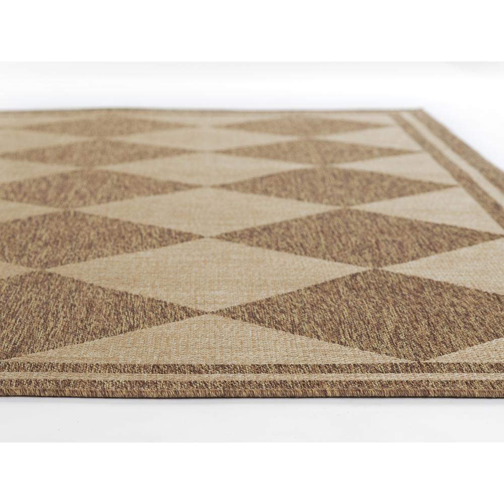 Contemporary Rectangle Area Rug, Natural, 2' X 3'