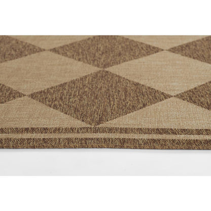 Contemporary Rectangle Area Rug, Natural, 2' X 3'