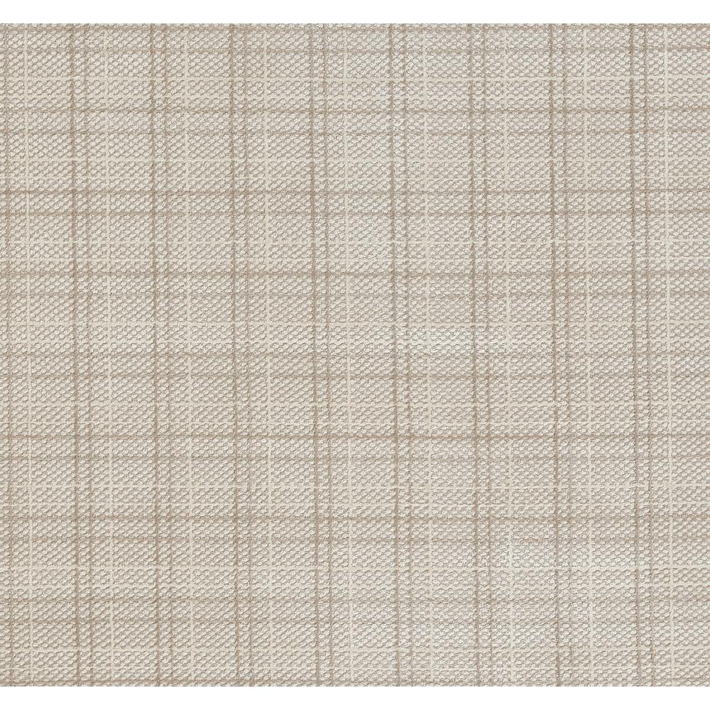 Contemporary Runner Area Rug, Beige, 2'3" X 8' Runner