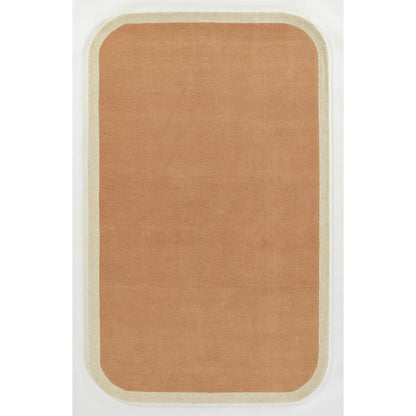 Contemporary Rectangle Area Rug, Pink, 2' X 4'