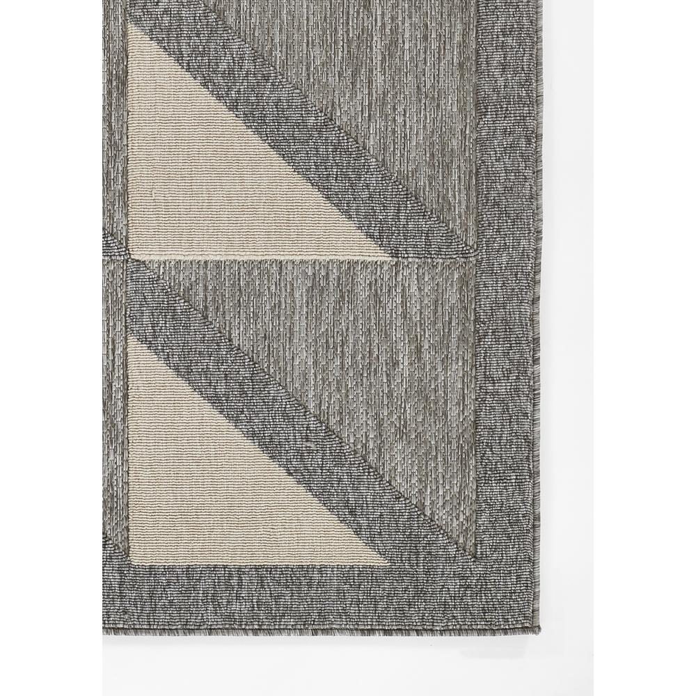 Contemporary Runner Area Rug, Grey, 2'7" X 7'6" Runner