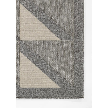 Contemporary Runner Area Rug, Grey, 2'7" X 7'6" Runner