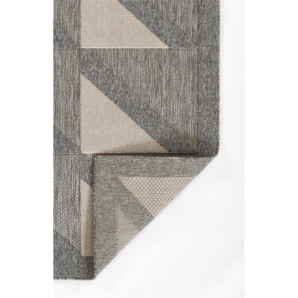 Contemporary Runner Area Rug, Grey, 2'7" X 7'6" Runner